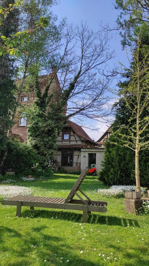 Gite A La Petite Fontaine-Plain Pied-Maison Alsacienne Renovee Avec Passion-4 Pers-4Nuitees Minimum Langensoultzbach Exterior foto
