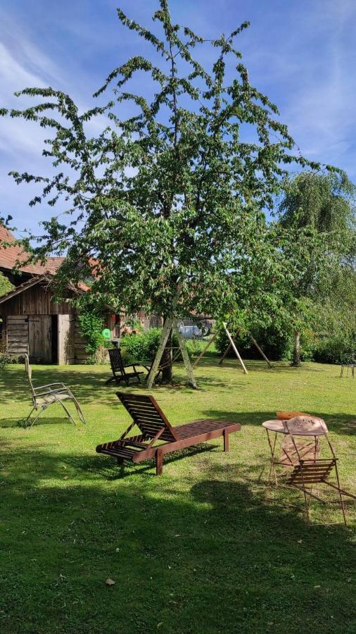 Gite A La Petite Fontaine-Plain Pied-Maison Alsacienne Renovee Avec Passion-4 Pers-4Nuitees Minimum Langensoultzbach Exterior foto